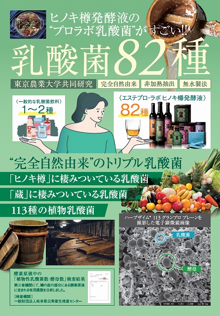 プロラボ乳酸菌82種